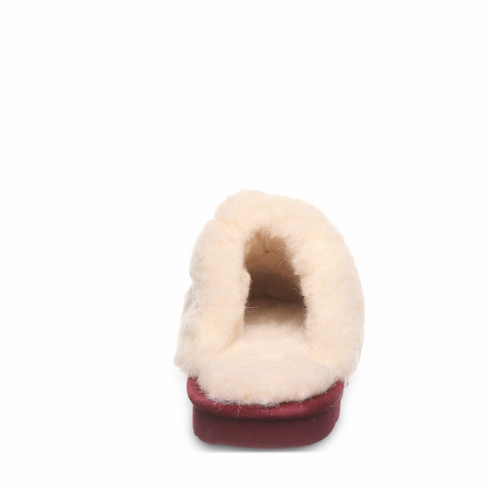 Pantuflas Bearpaw Loki II Mujer Rojas | NDF9752LJ