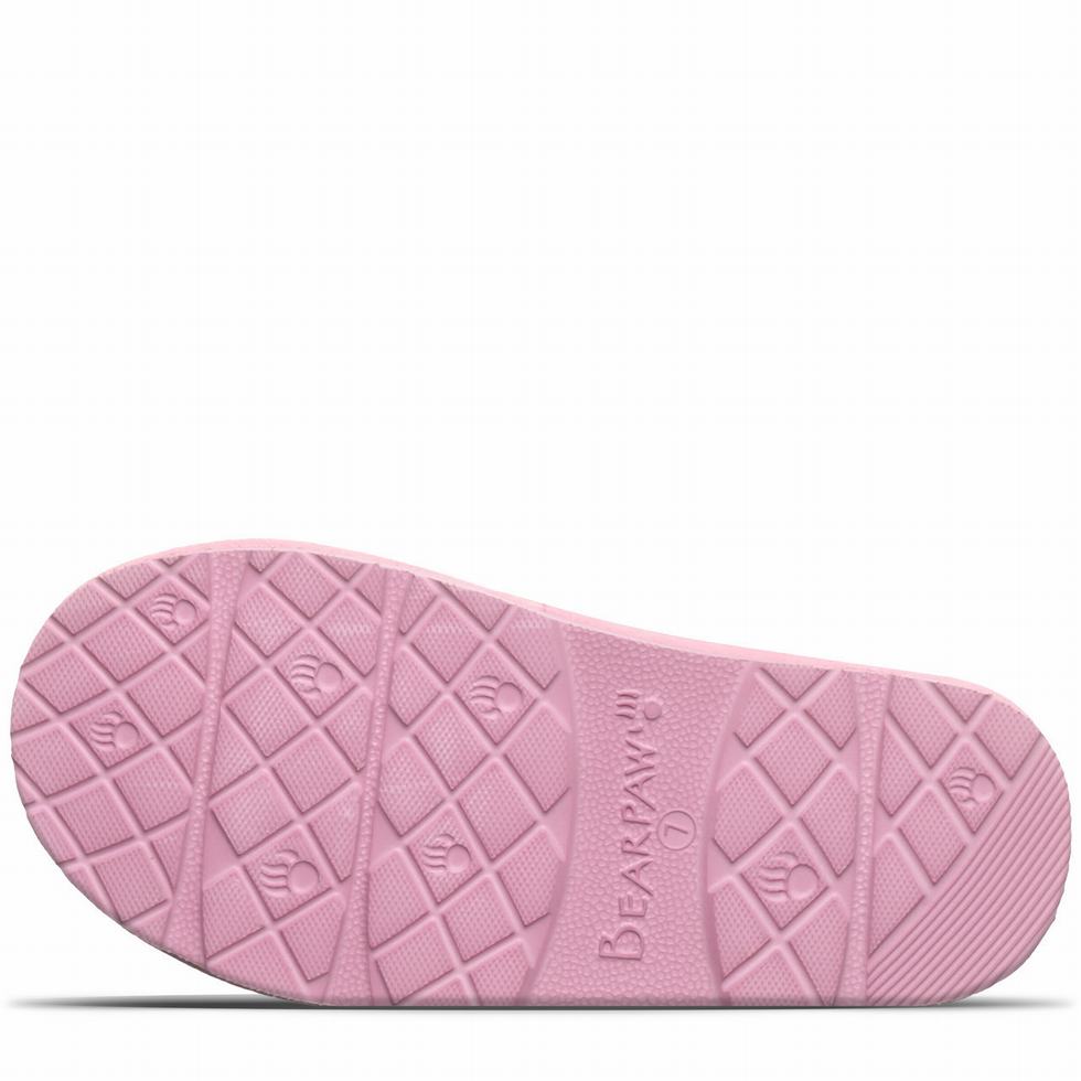 Pantuflas Bearpaw Loki II Mujer Rosas | TYM719RK