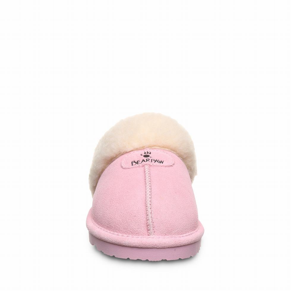 Pantuflas Bearpaw Loki II Mujer Rosas | TYM719RK