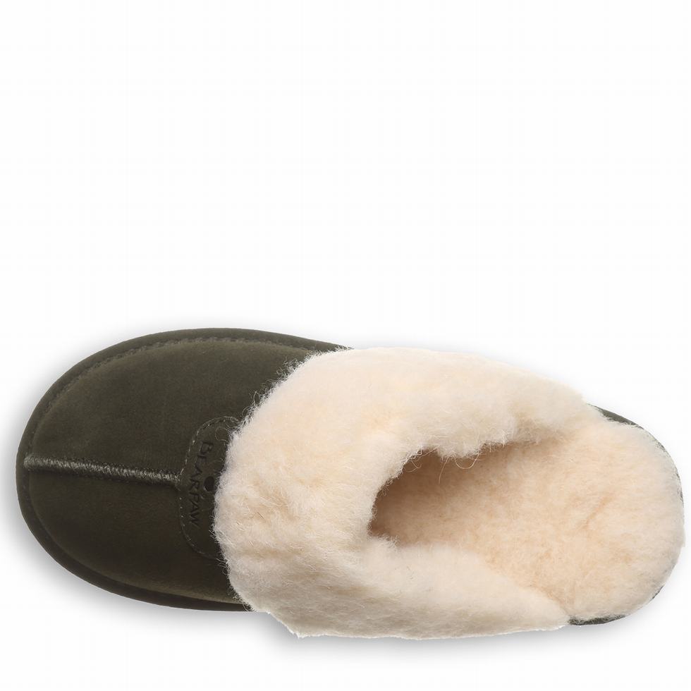 Pantuflas Bearpaw Loki II Mujer Verde | SMP1885QM