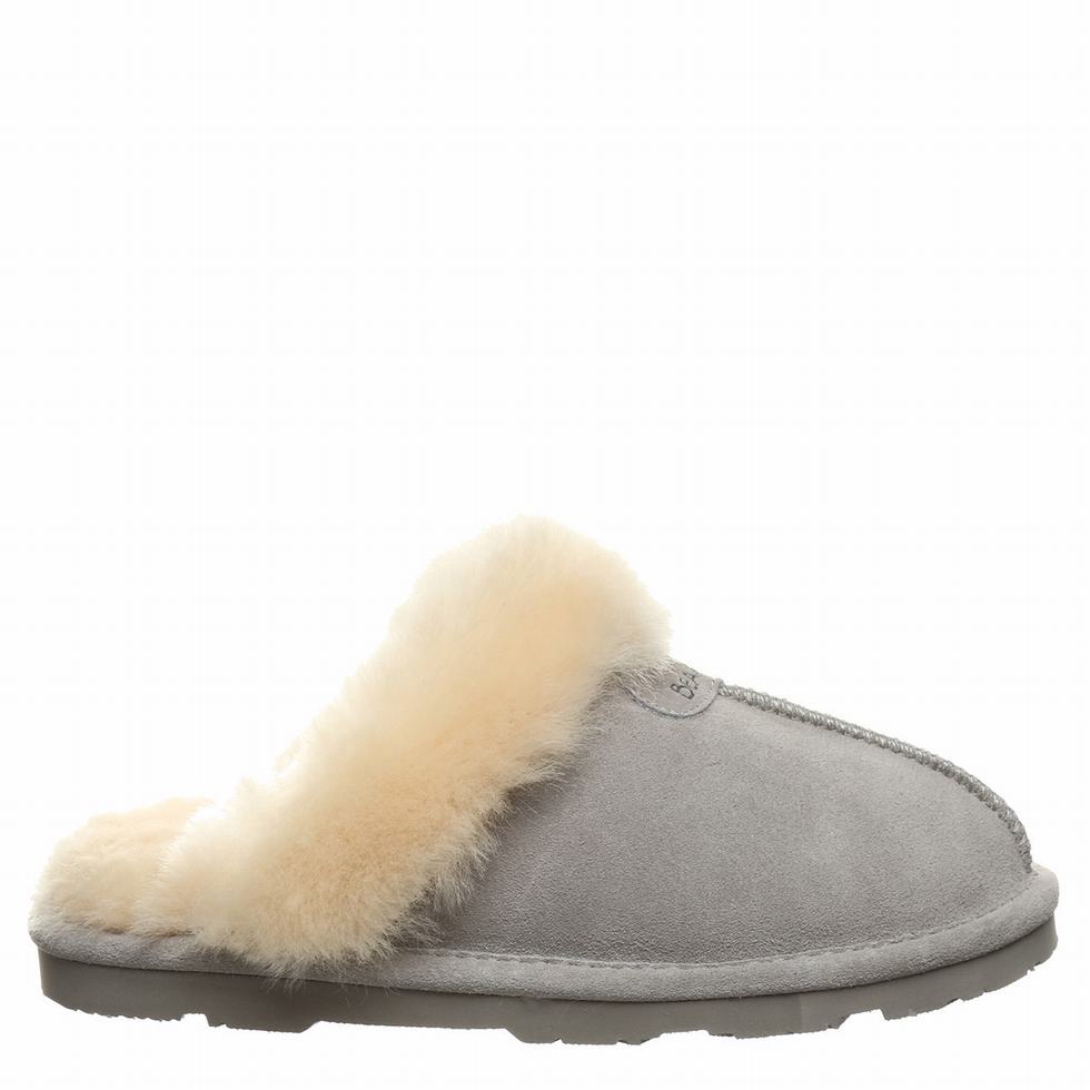 Pantuflas Bearpaw Loki Mujer Gris | VXN9885QH