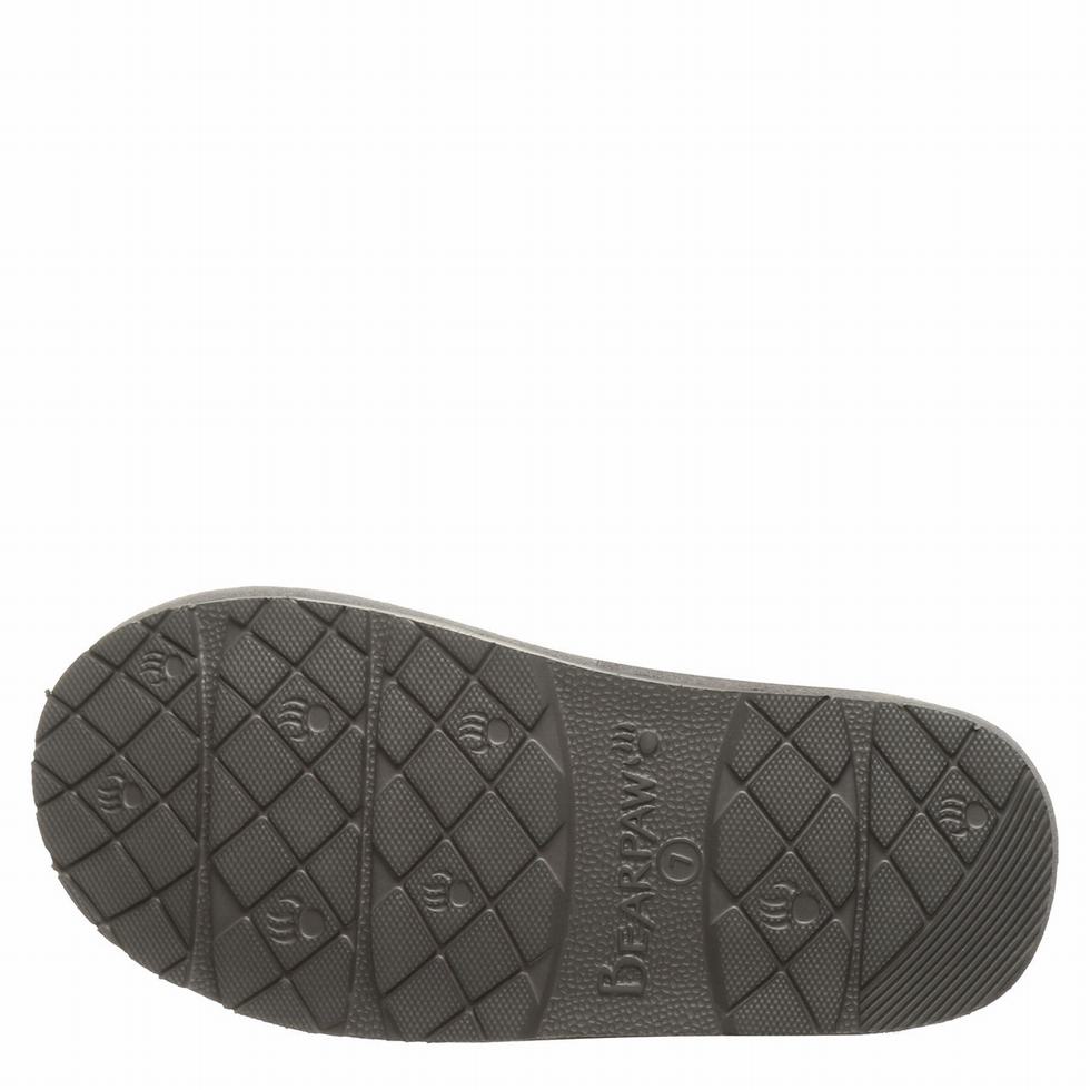 Pantuflas Bearpaw Loki Mujer Gris | VXN9885QH