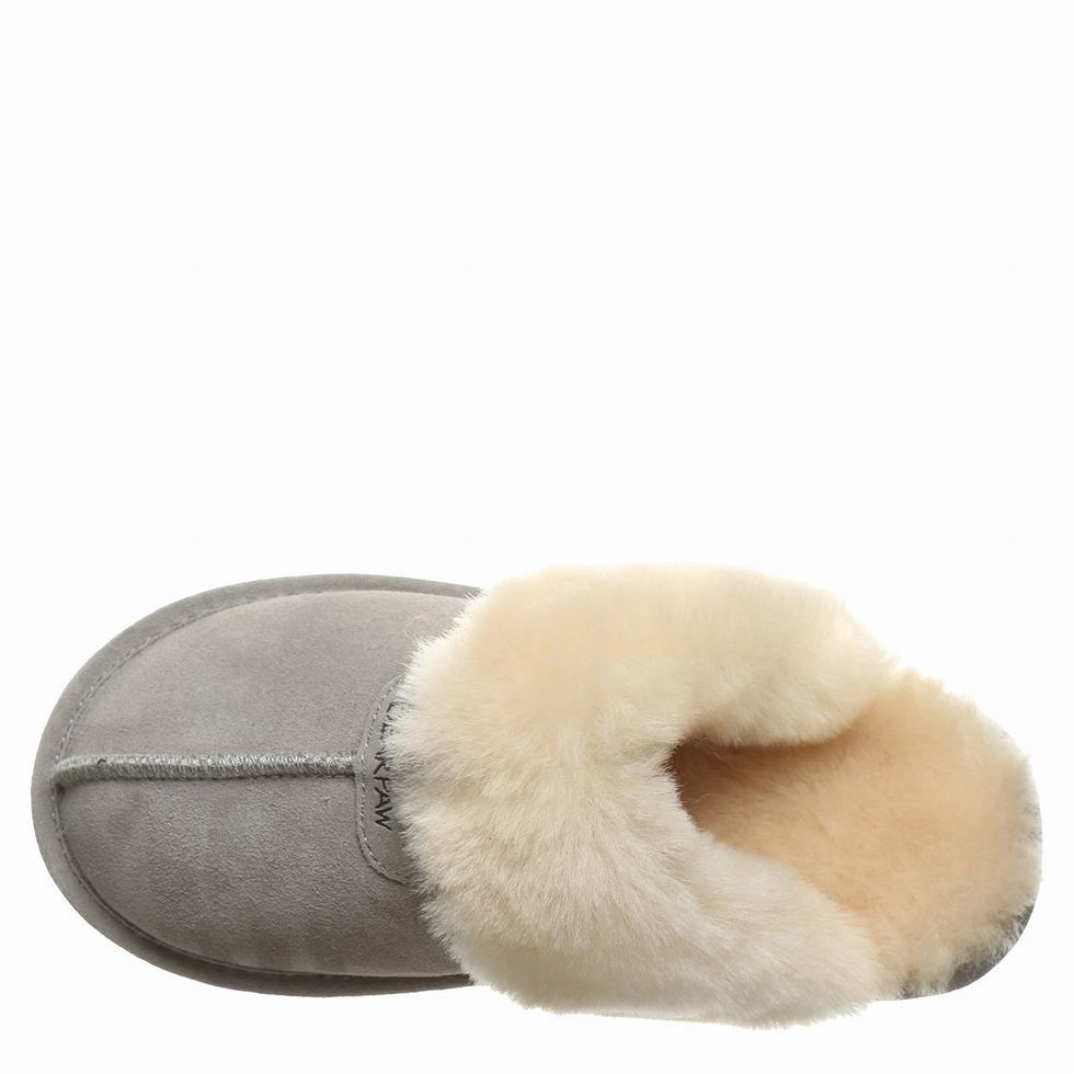 Pantuflas Bearpaw Loki Mujer Gris | VXN9885QH