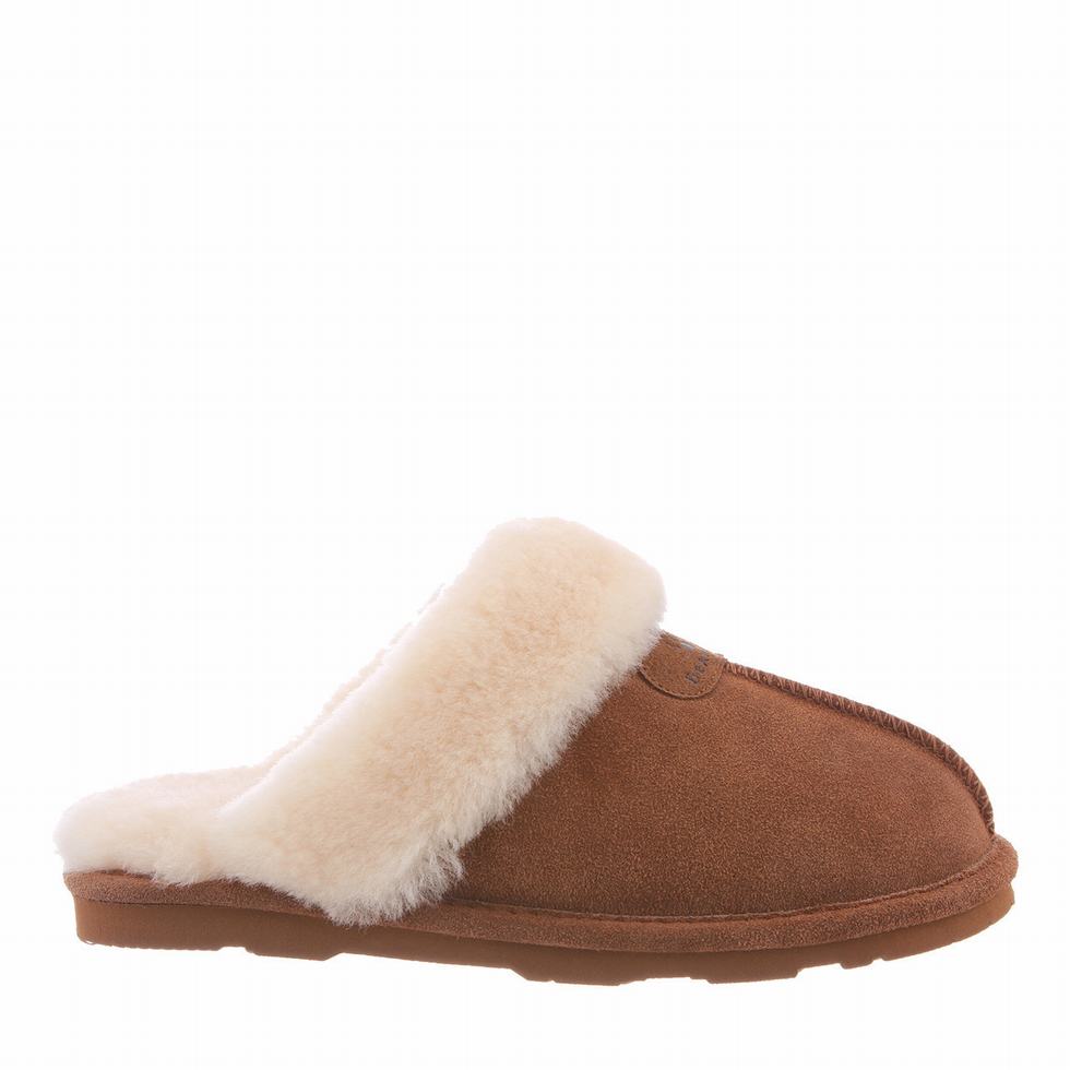 Pantuflas Bearpaw Loki Mujer Marrones | DZU7424QA