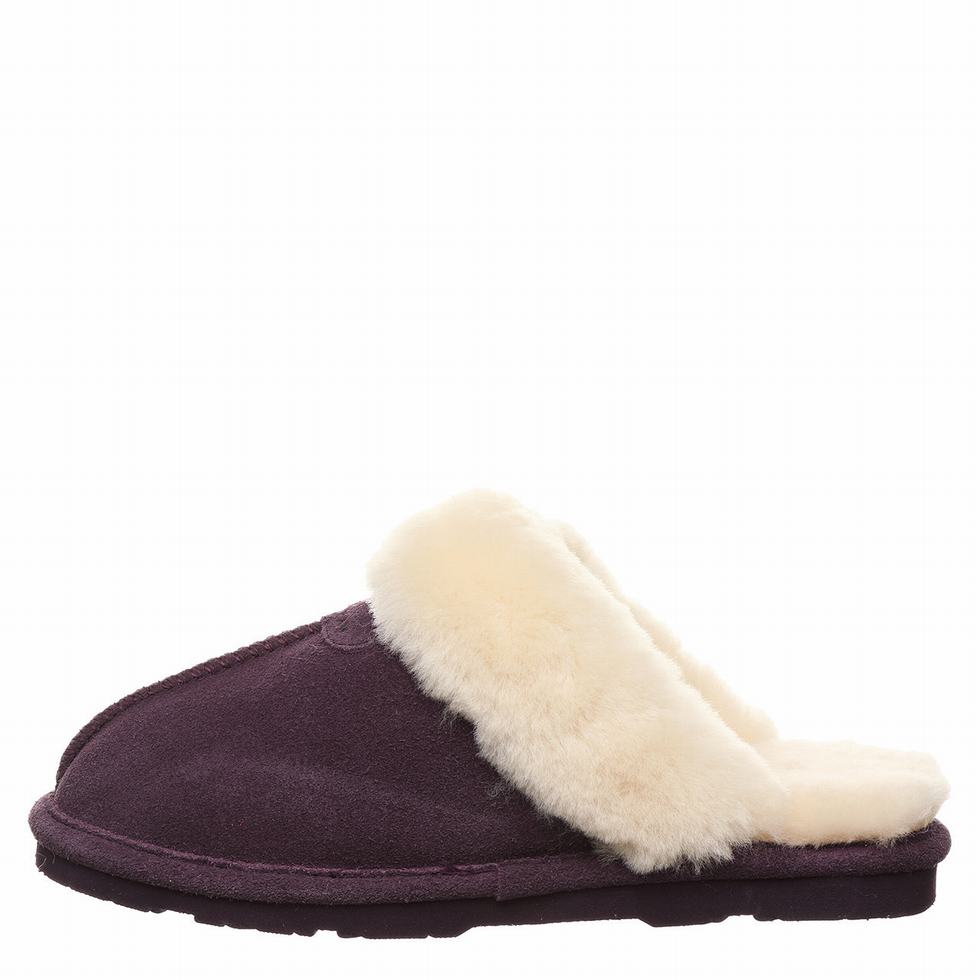 Pantuflas Bearpaw Loki Mujer Rojas | IIB1936RJ