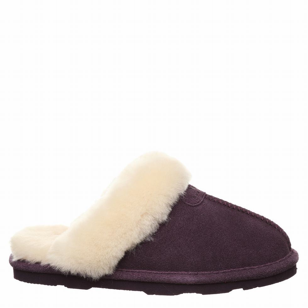 Pantuflas Bearpaw Loki Mujer Rojas | IIB1936RJ