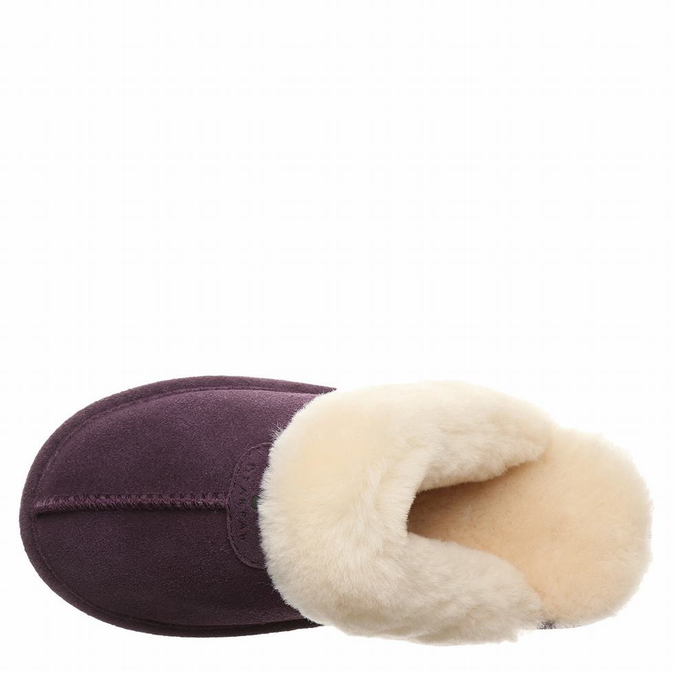 Pantuflas Bearpaw Loki Mujer Rojas | IIB1936RJ