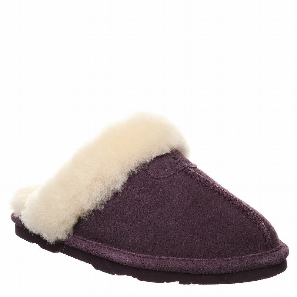 Pantuflas Bearpaw Loki Mujer Rojas | IIB1936RJ