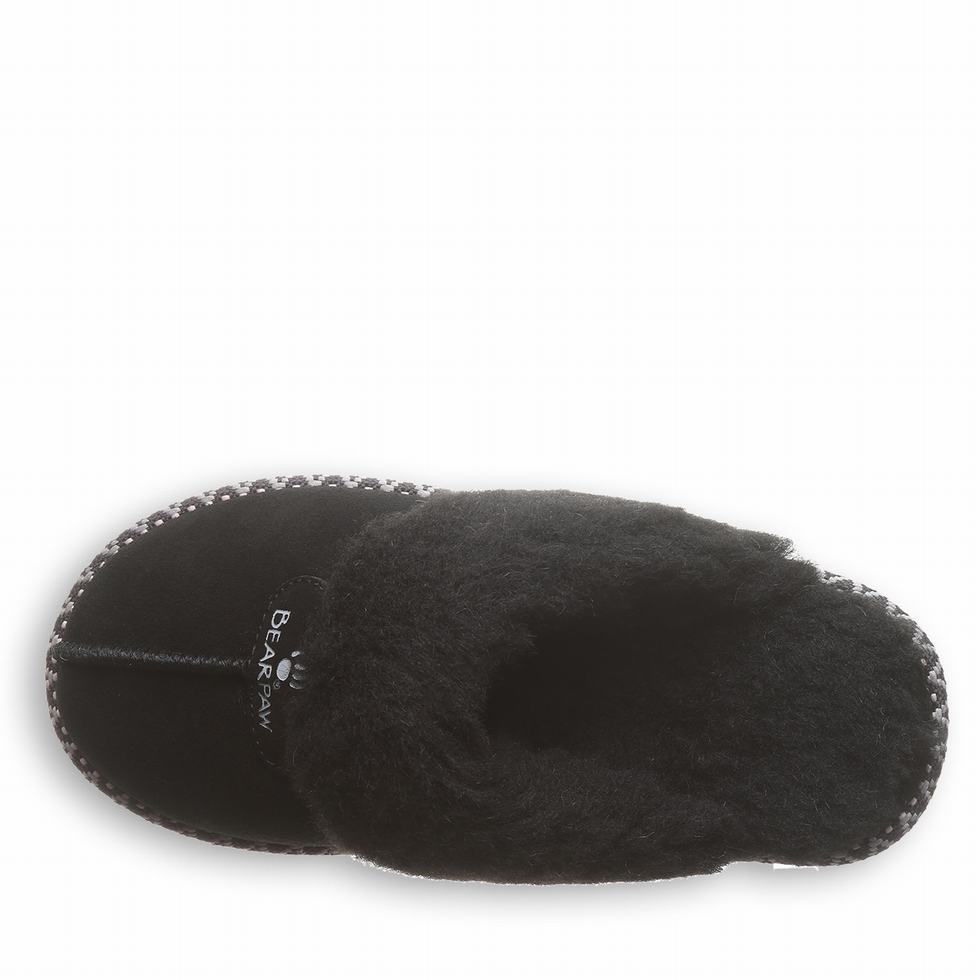 Pantuflas Bearpaw Loki Platform Lo Deco Mujer Negras | CWA5665YM