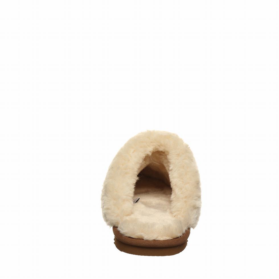 Pantuflas Bearpaw Loki Vegan Mujer Marrones | IWL328TQ