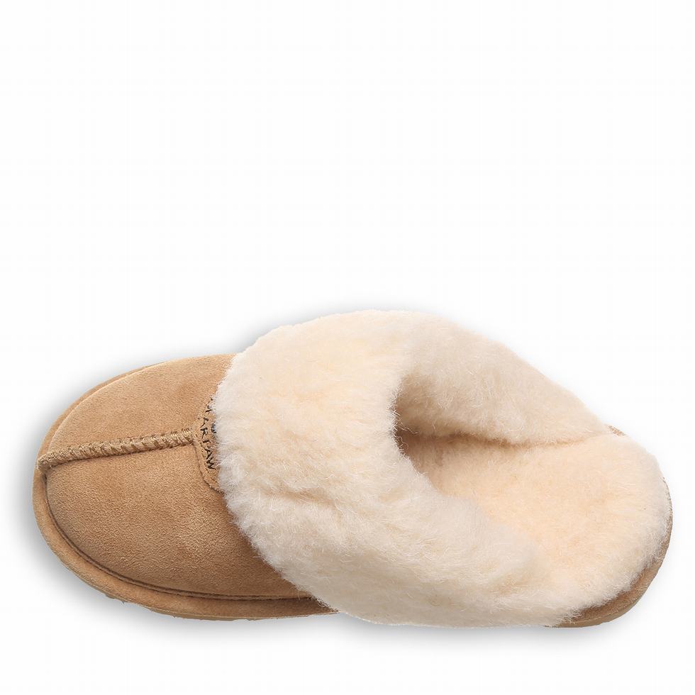 Pantuflas Bearpaw Loki Youth Niños Marrones | FJW4626HA