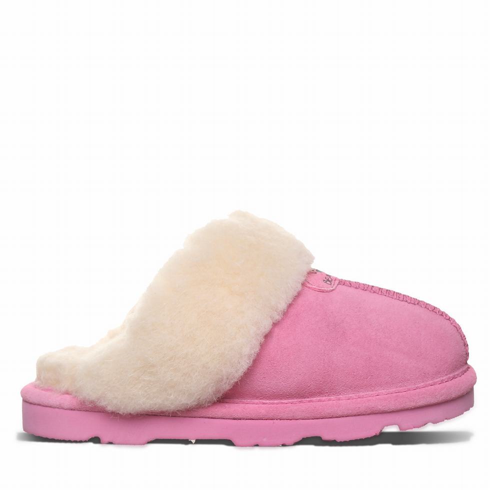 Pantuflas Bearpaw Loki Youth Niños Rosas | XIW6524YG