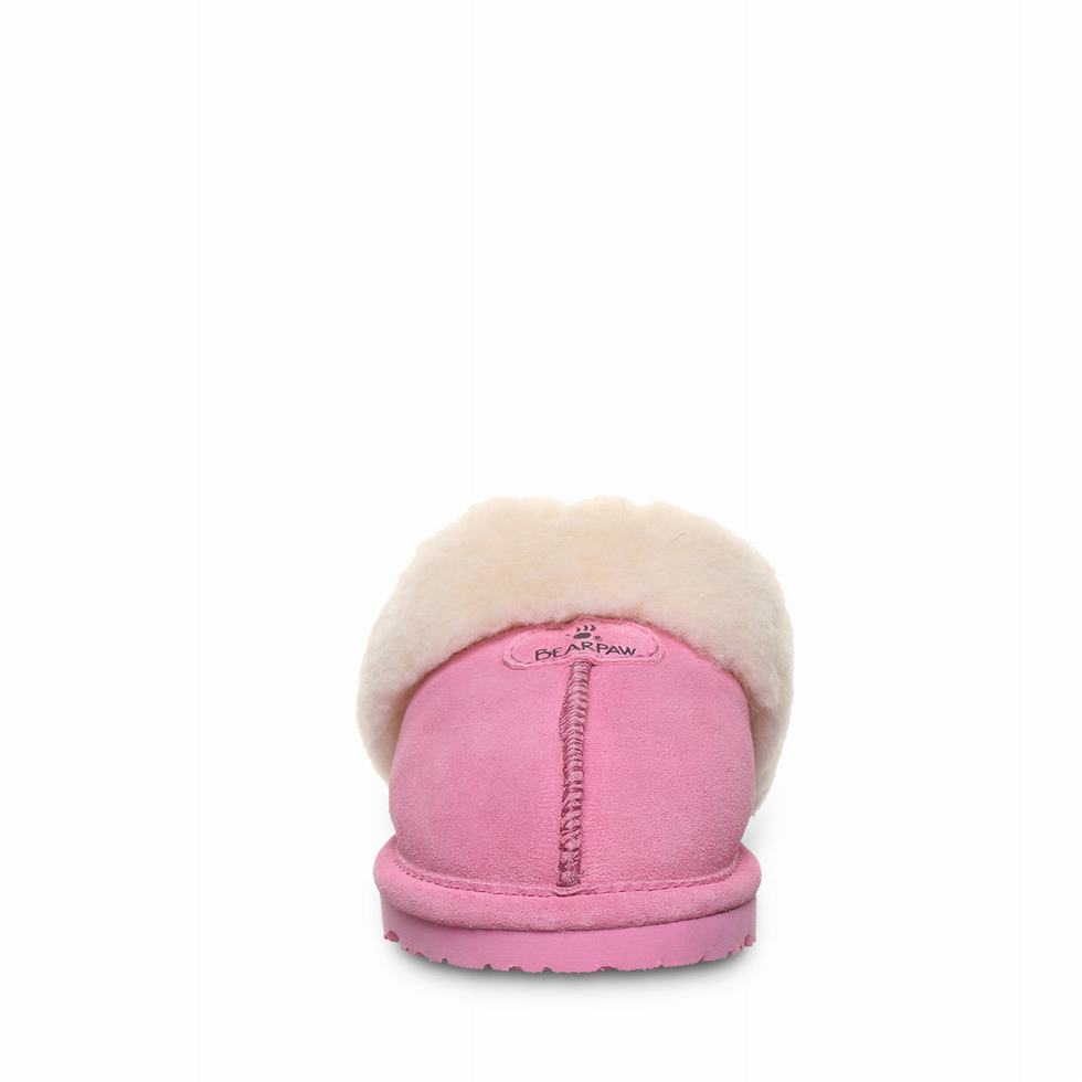 Pantuflas Bearpaw Loki Youth Niños Rosas | XIW6524YG