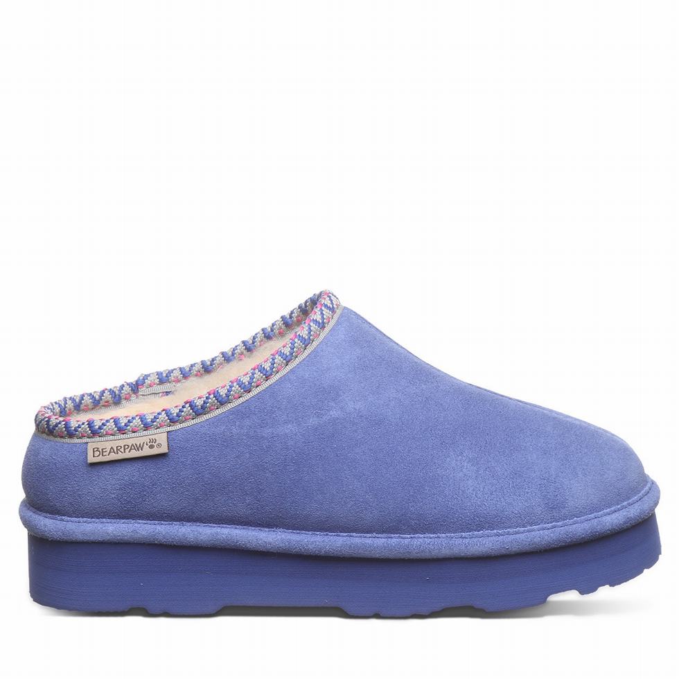 Pantuflas Bearpaw Martis Mujer Azules | YFP5640HM