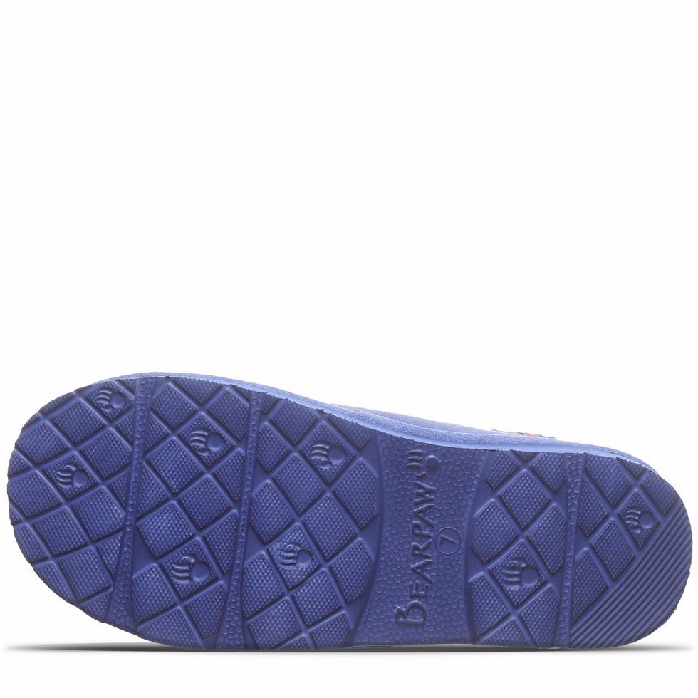 Pantuflas Bearpaw Martis Mujer Azules | YFP5640HM