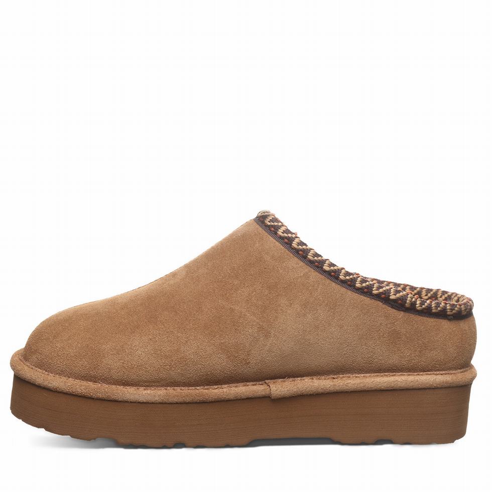 Pantuflas Bearpaw Martis Mujer Marrones | CVJ2897PP