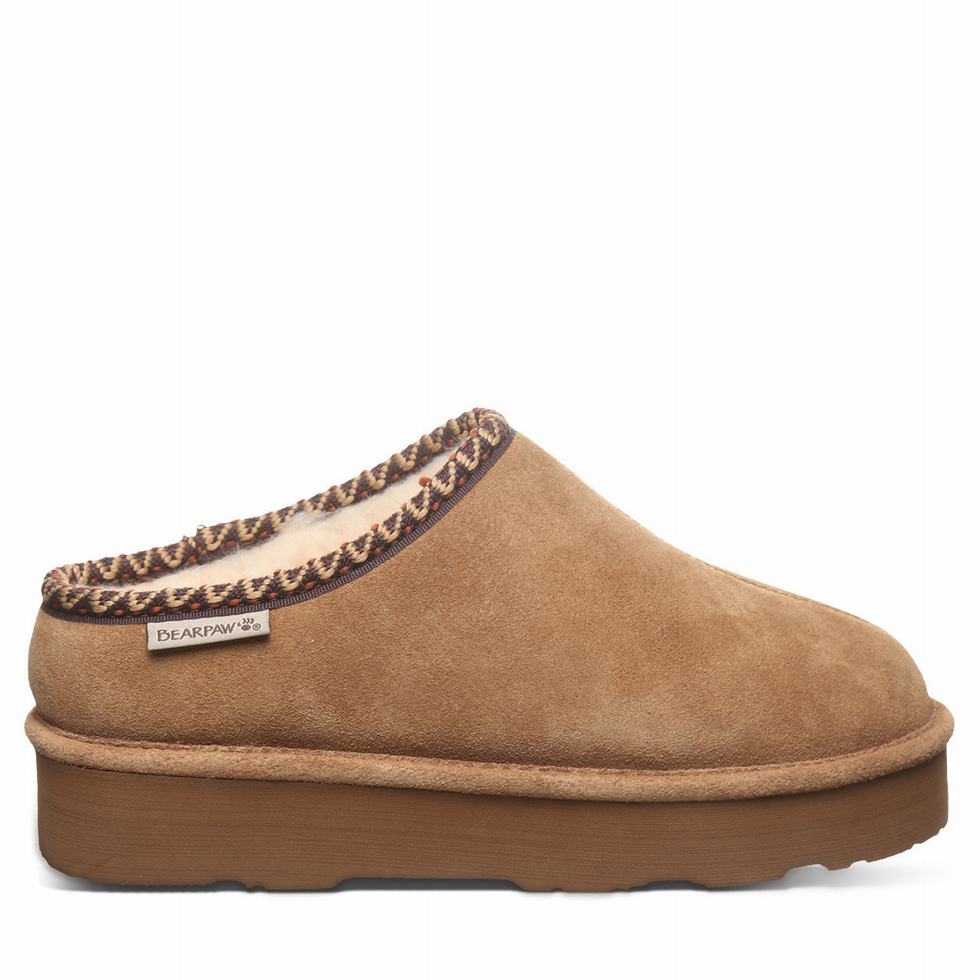 Pantuflas Bearpaw Martis Mujer Marrones | CVJ2897PP