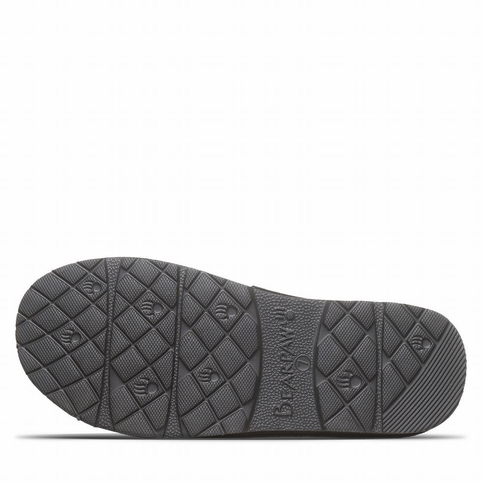 Pantuflas Bearpaw Martis Mujer Negras | FXS113LJ