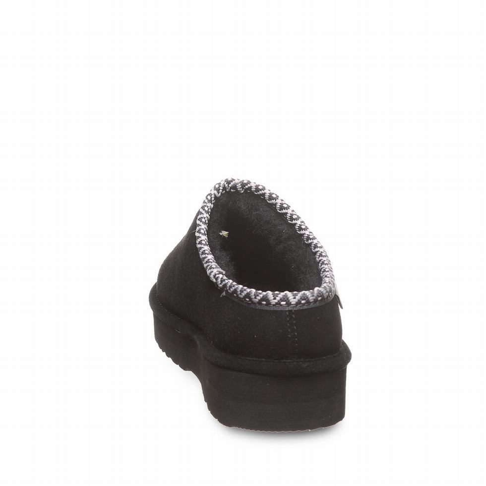 Pantuflas Bearpaw Martis Mujer Negras | FXS113LJ