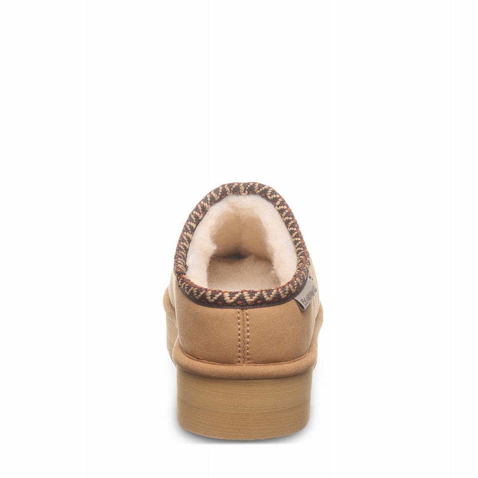 Pantuflas Bearpaw Martis Vegan Mujer Marrones | QHA878CJ