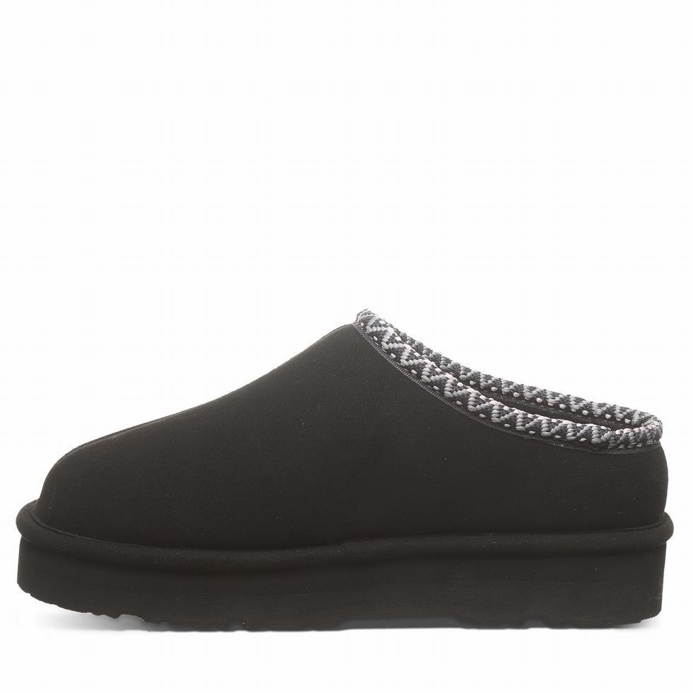 Pantuflas Bearpaw Martis Vegan Mujer Negras | MEC6791OY