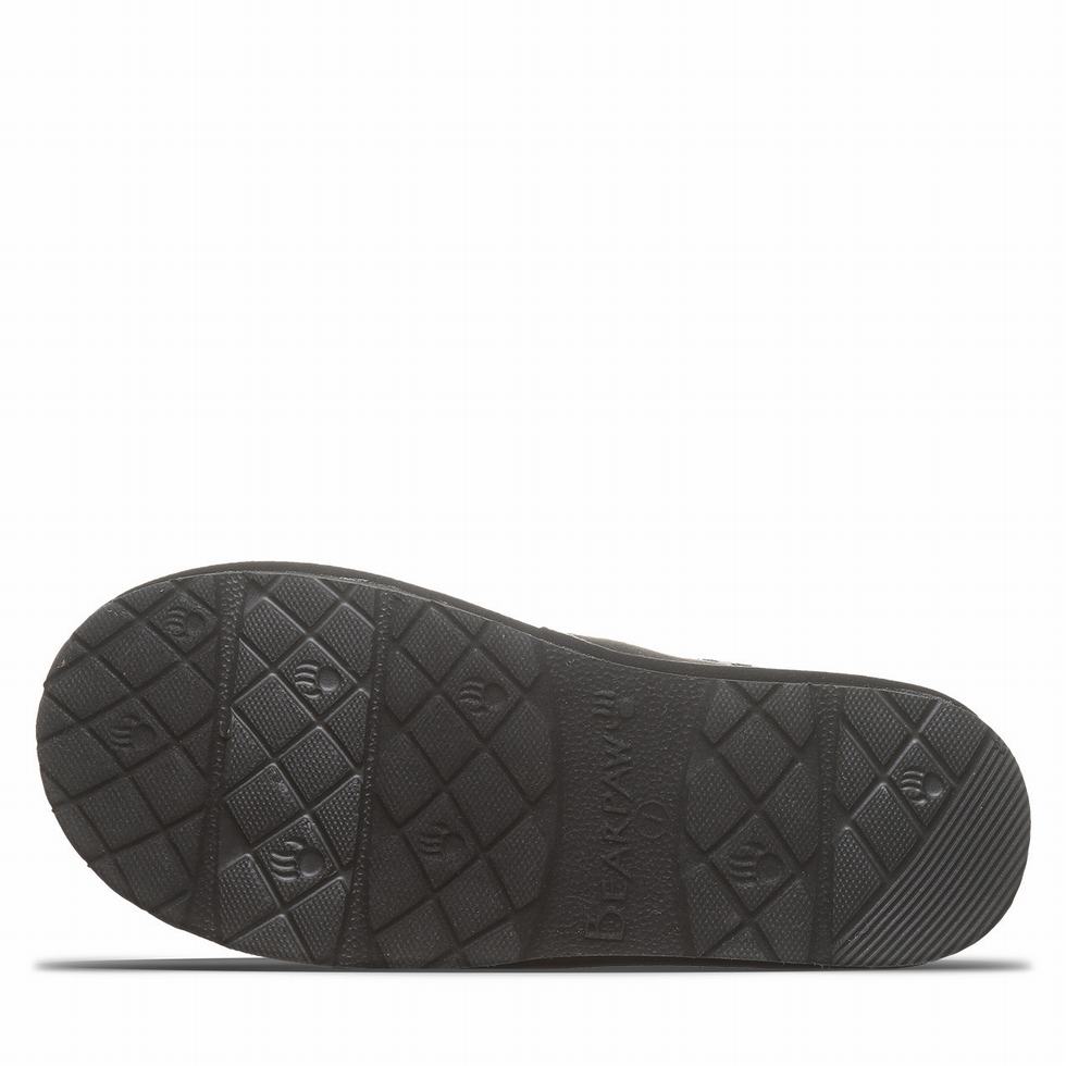 Pantuflas Bearpaw Martis Vegan Mujer Negras | MEC6791OY