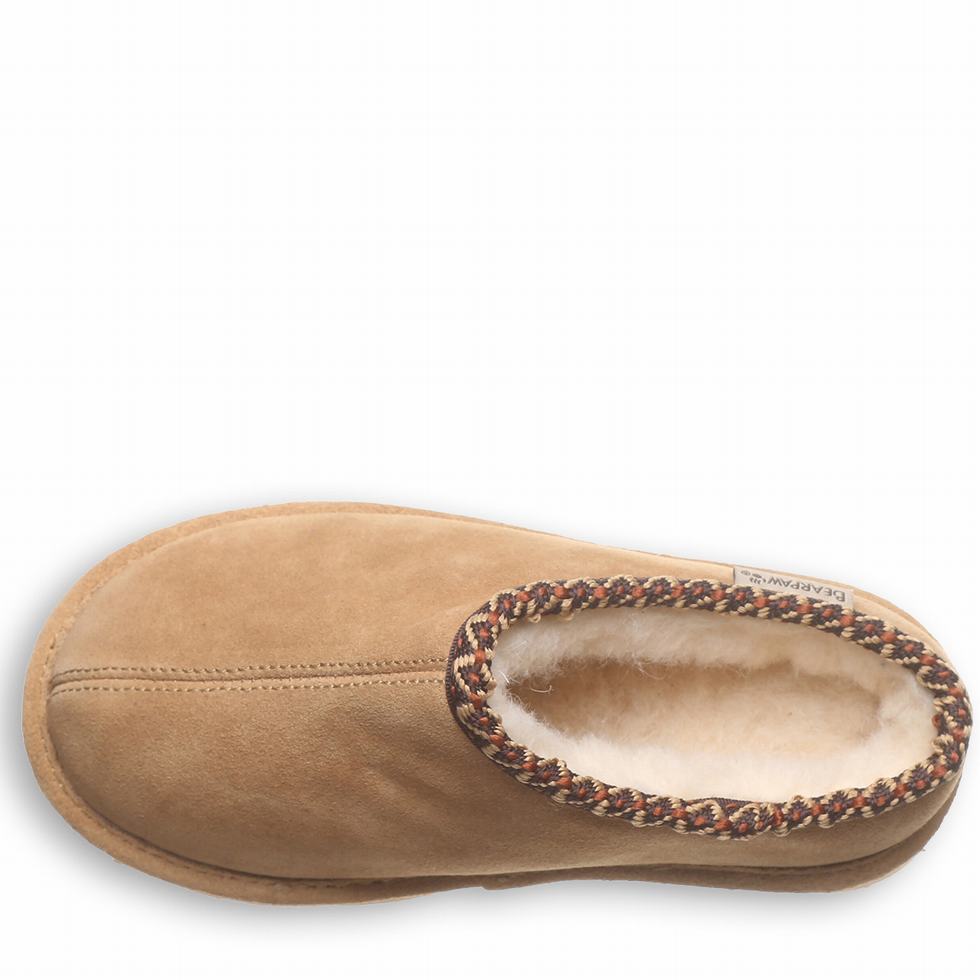 Pantuflas Bearpaw Martis Youth Niños Marrones | RZX4180WE