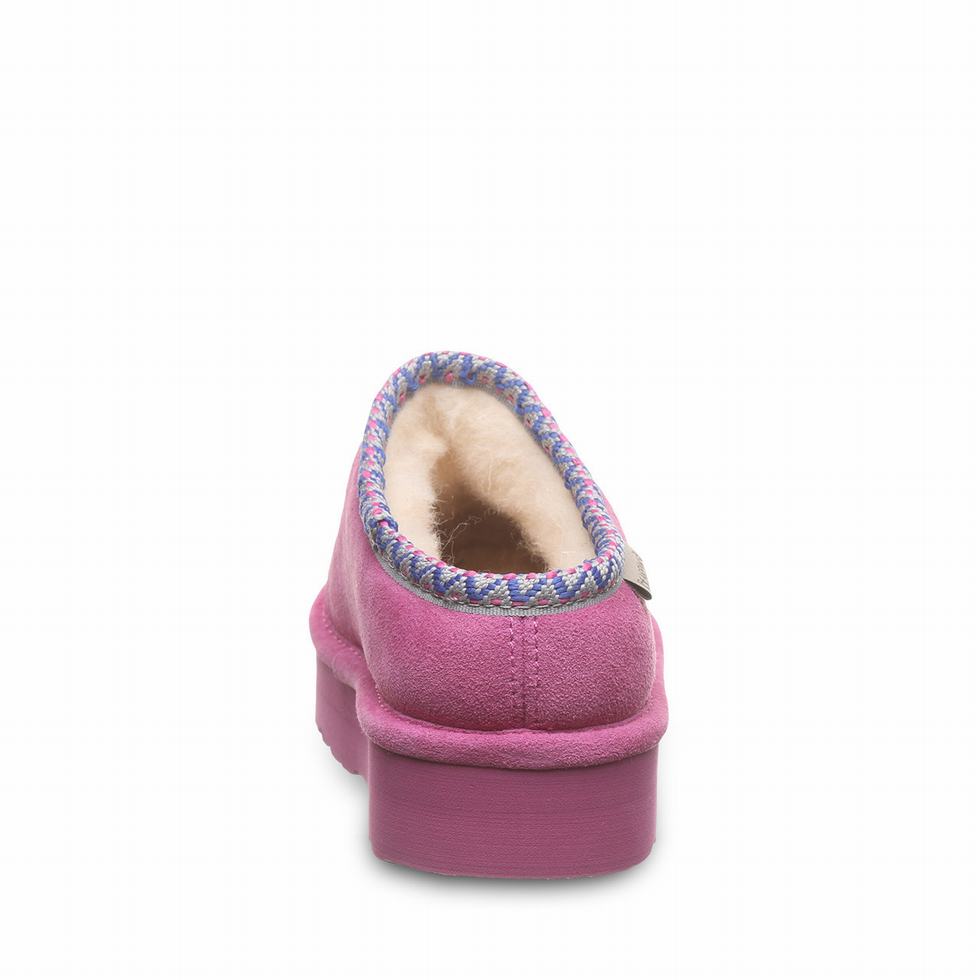 Pantuflas Bearpaw Martis Youth Niños Moradas | VZU7418ZN