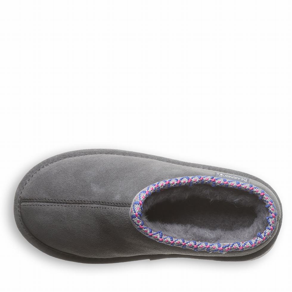 Pantuflas Bearpaw Martis Youth Niños Negras | MXJ2869IT