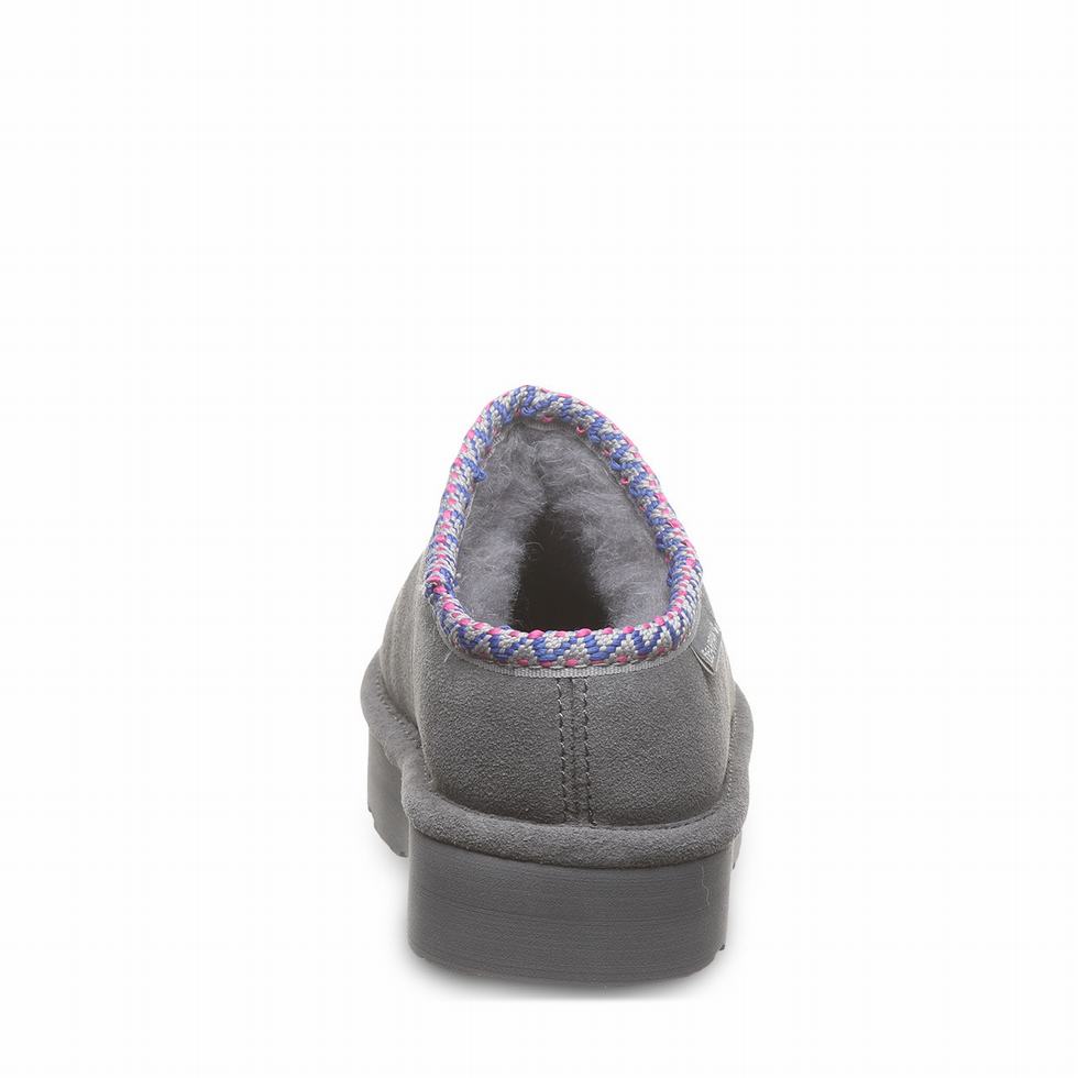 Pantuflas Bearpaw Martis Youth Niños Negras | MXJ2869IT