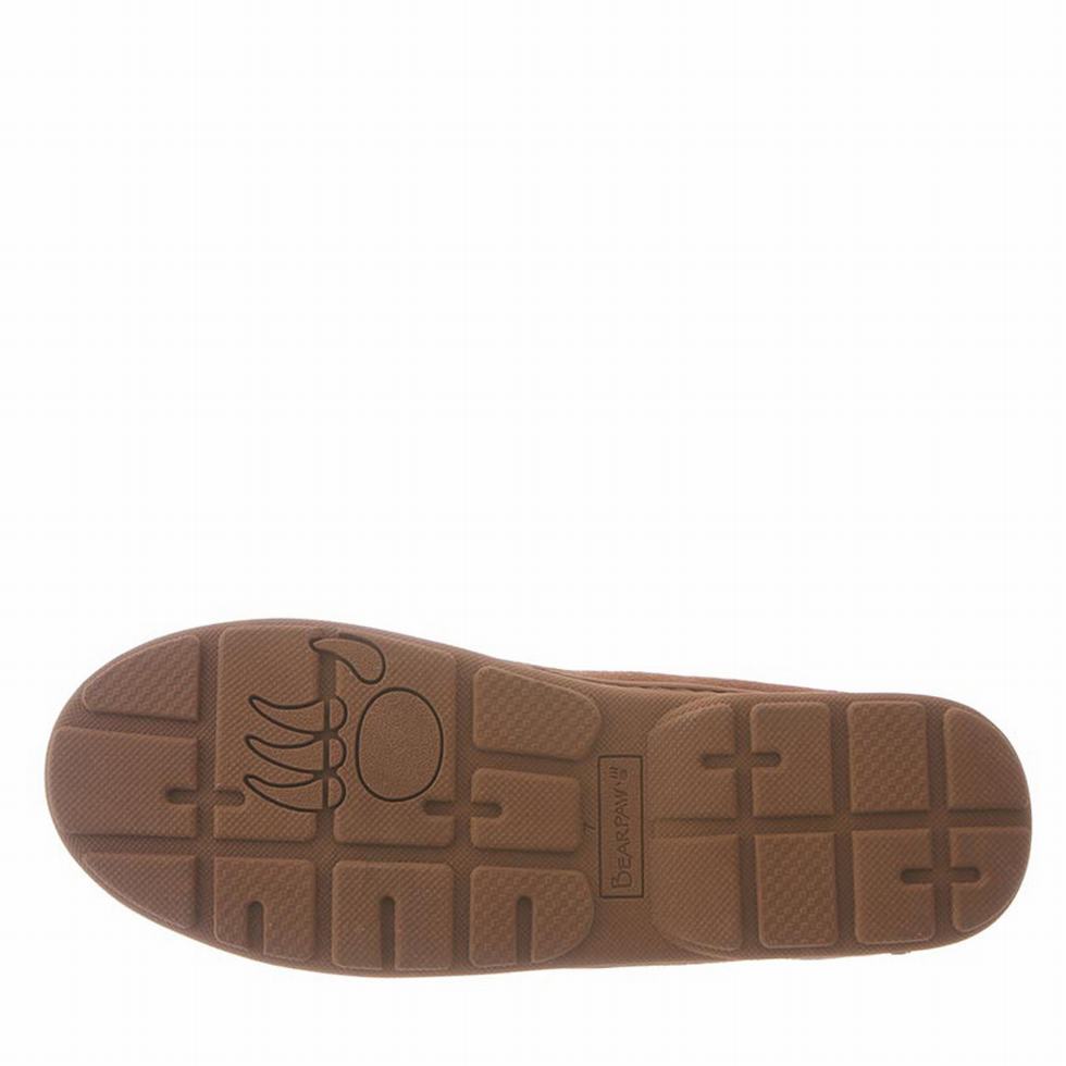 Pantuflas Bearpaw Mindy Wide Mujer Marrones | MXX591DJ