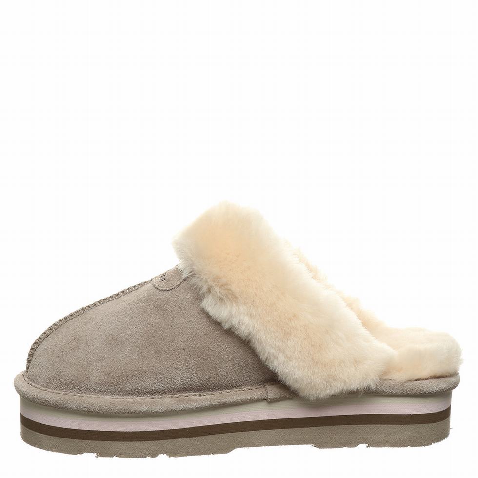 Pantuflas Bearpaw Retro Loki Mujer Beige | VJK3793SS