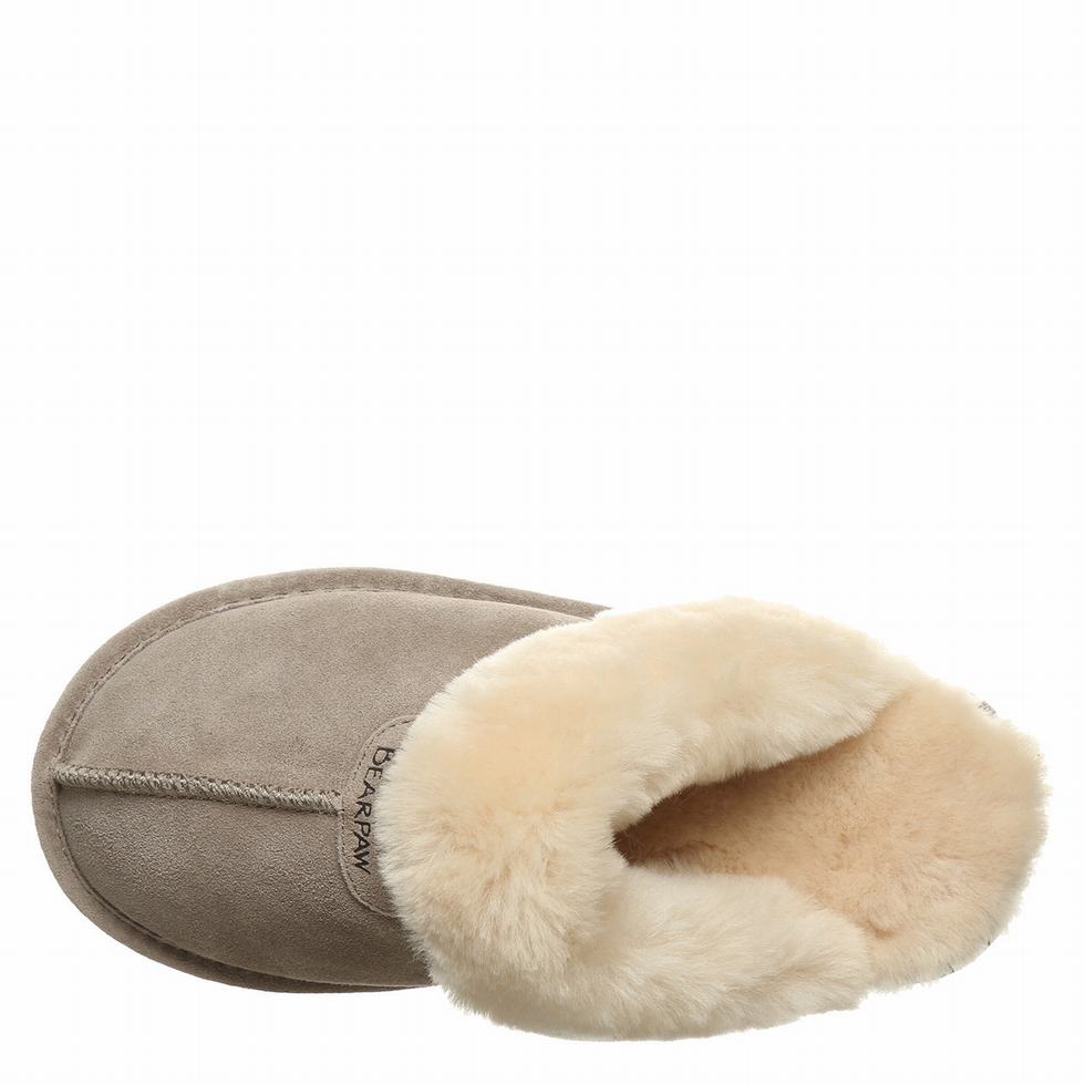 Pantuflas Bearpaw Retro Loki Mujer Beige | VJK3793SS