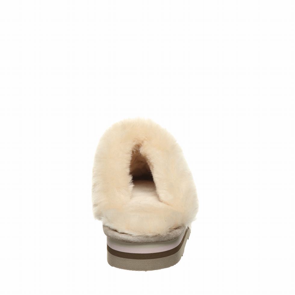 Pantuflas Bearpaw Retro Loki Mujer Beige | VJK3793SS