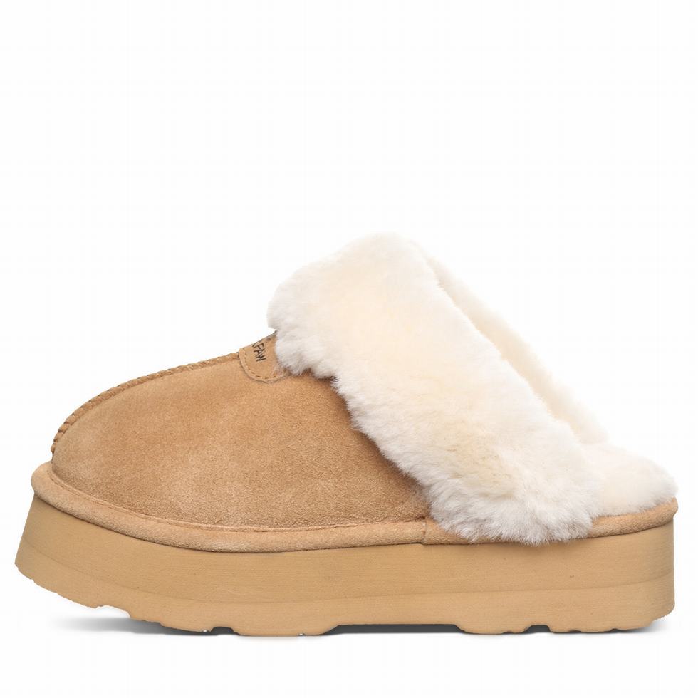 Pantuflas Bearpaw Retro Loki Mujer Marrones | EJF7375WC