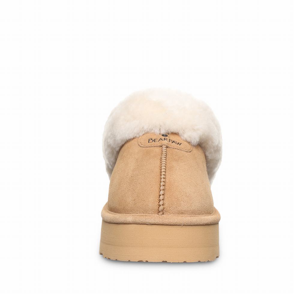 Pantuflas Bearpaw Retro Loki Mujer Marrones | EJF7375WC