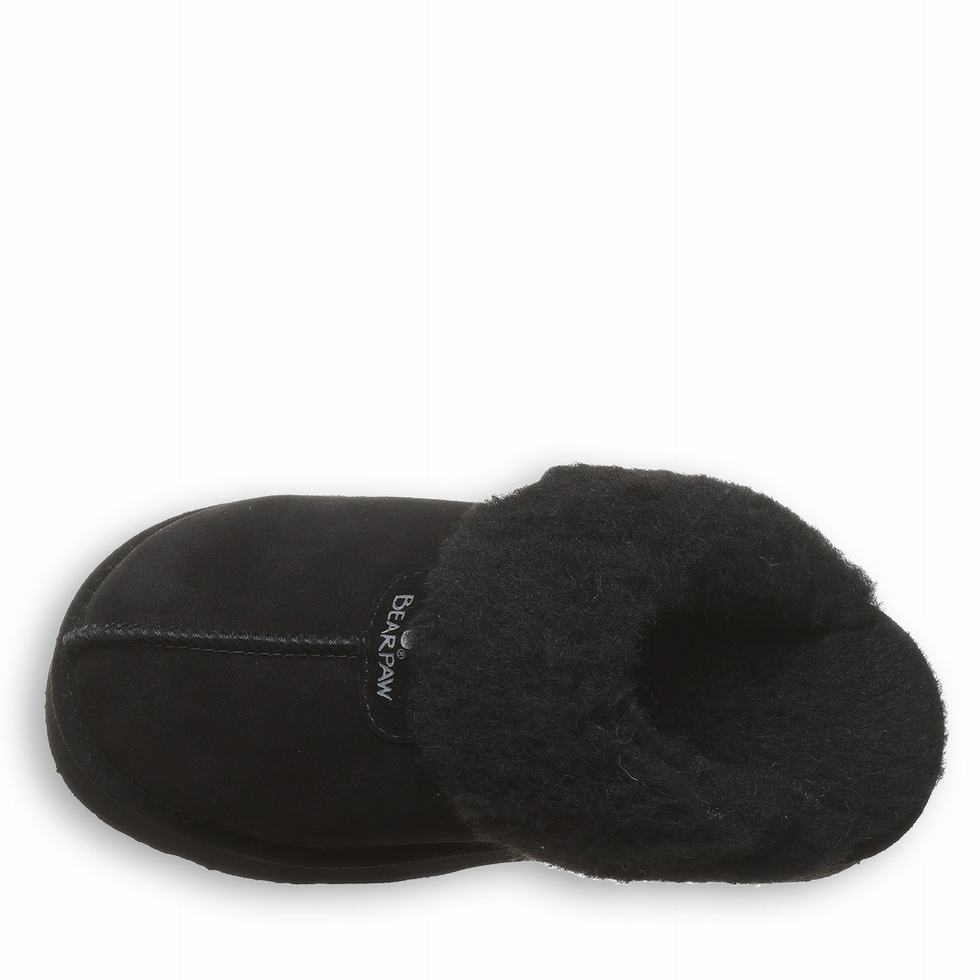 Pantuflas Bearpaw Retro Loki Mujer Negras | AVC6078QR