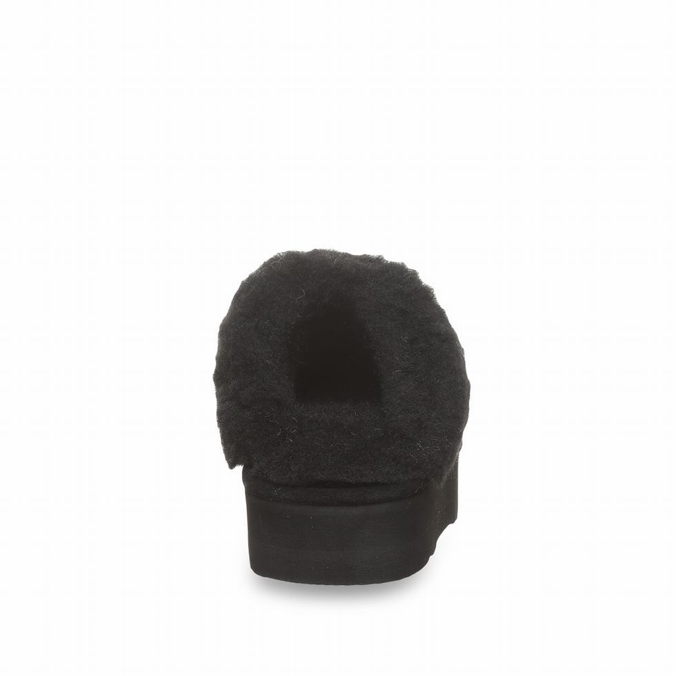 Pantuflas Bearpaw Retro Loki Mujer Negras | AVC6078QR