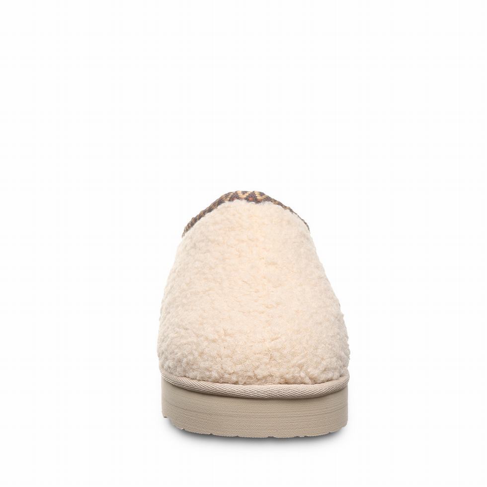 Pantuflas Bearpaw Snuggle Martis Mujer Beige | YOS5081ZP