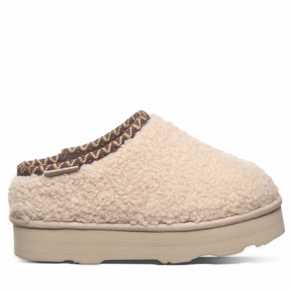 Pantuflas Bearpaw Snuggle Martis Youth Niños Beige | LVD521XF