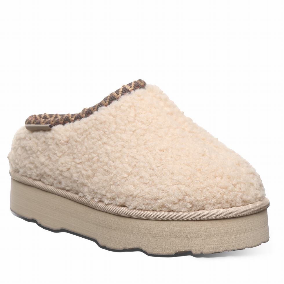 Pantuflas Bearpaw Snuggle Martis Youth Niños Beige | LVD521XF