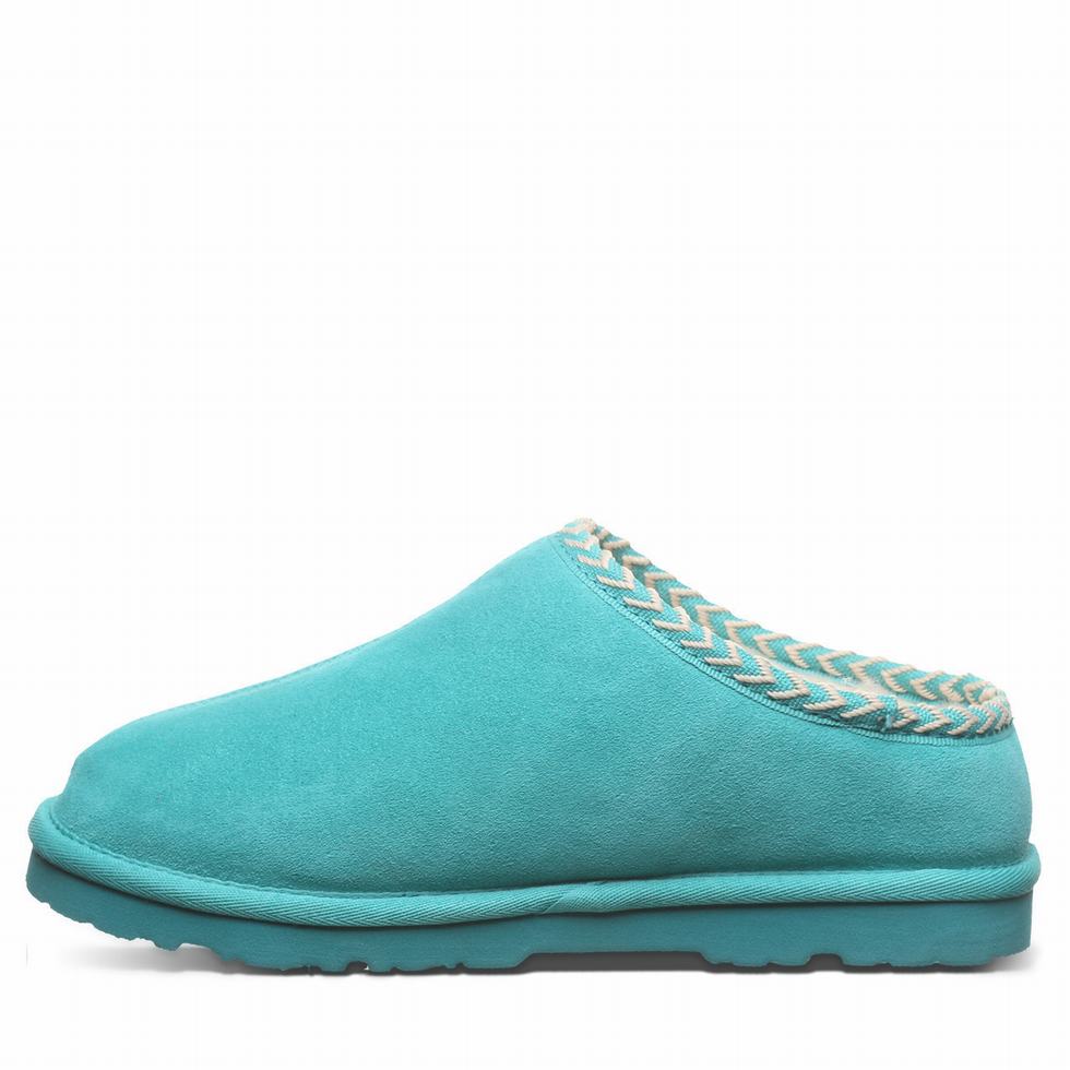 Pantuflas Bearpaw Tabitha Mujer Azules | UJN726IA