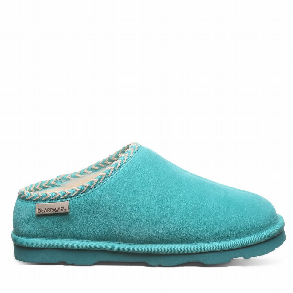 Pantuflas Bearpaw Tabitha Mujer Azules | UJN726IA