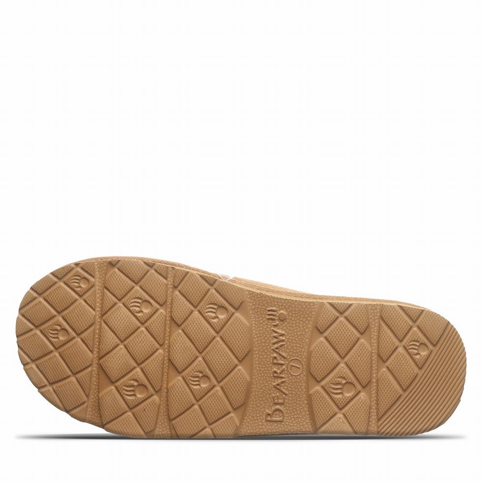 Pantuflas Bearpaw Tabitha Mujer Marrones | KHX7835UM