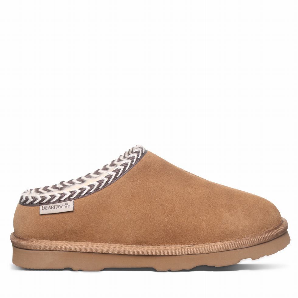 Pantuflas Bearpaw Tabitha Mujer Marrones | THY2712LN