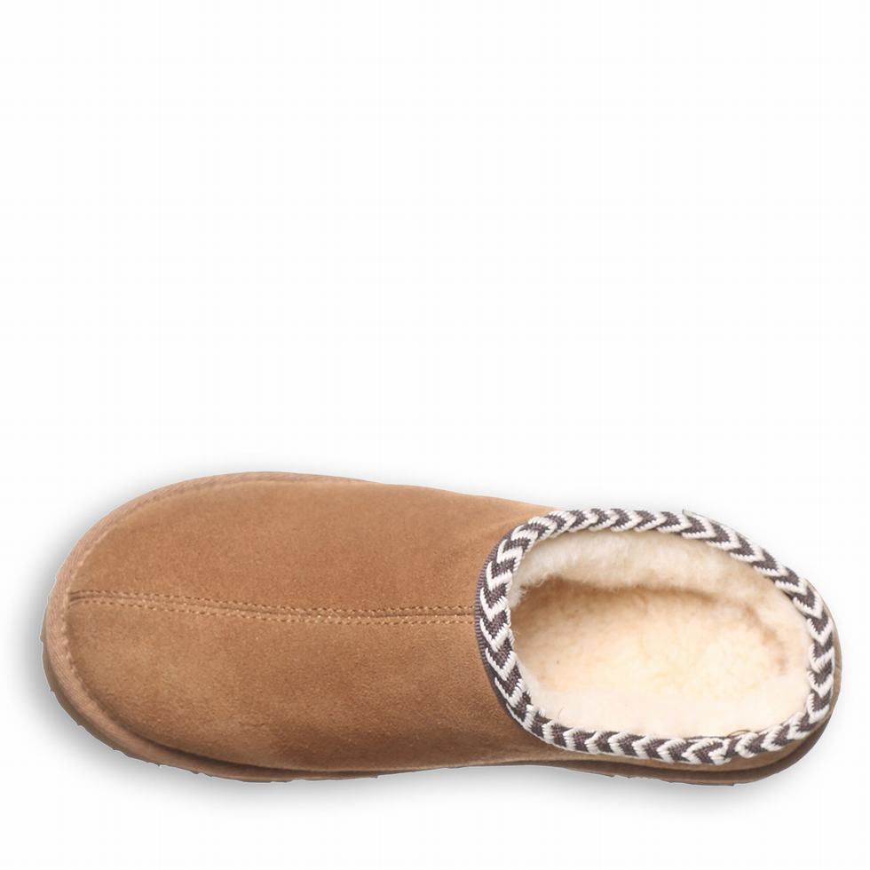 Pantuflas Bearpaw Tabitha Mujer Marrones | THY2712LN