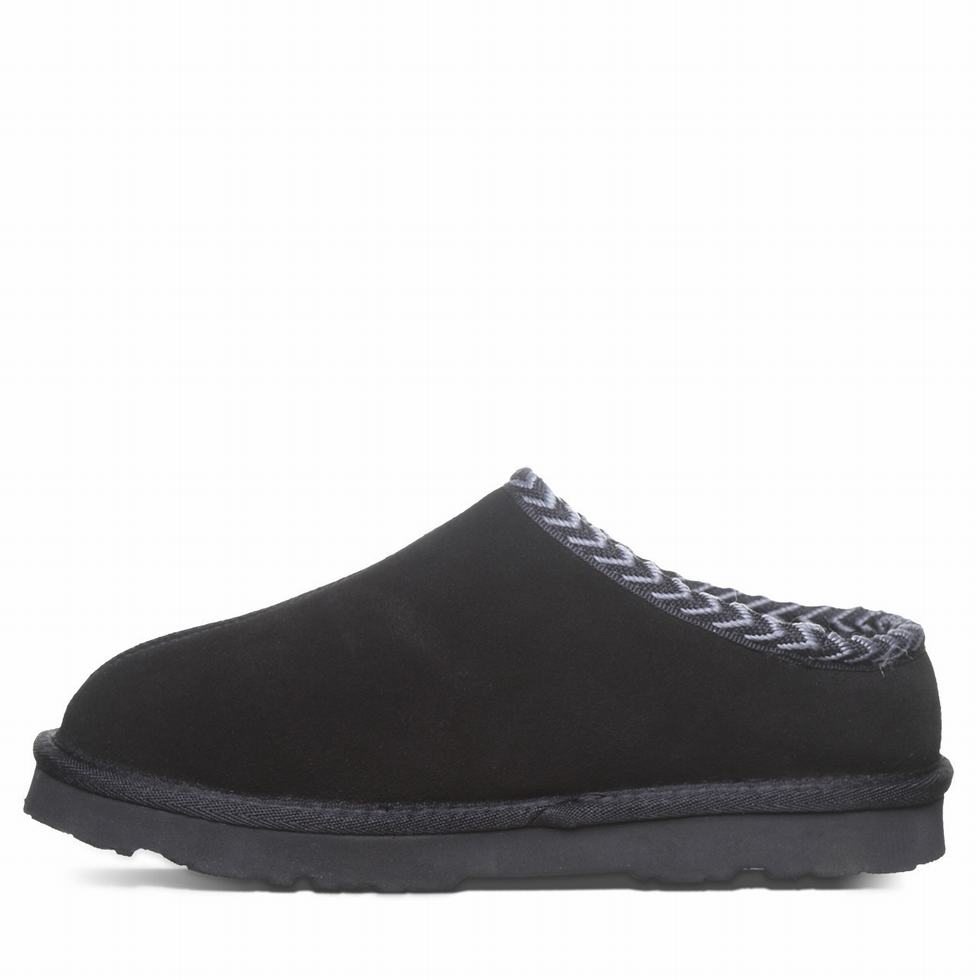 Pantuflas Bearpaw Tabitha Mujer Negras | IVN4745DU