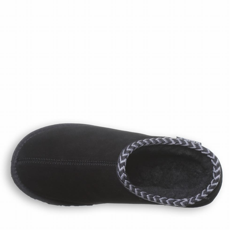 Pantuflas Bearpaw Tabitha Mujer Negras | IVN4745DU