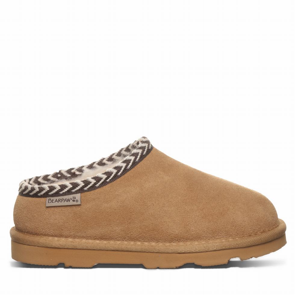 Pantuflas Bearpaw Tabitha Youth Niños Marrones | HOO2927LH