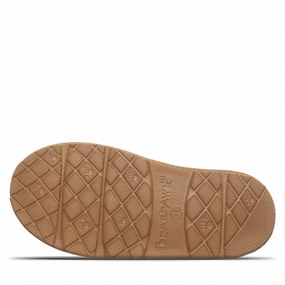 Pantuflas Bearpaw Tabitha Youth Niños Marrones | HOO2927LH